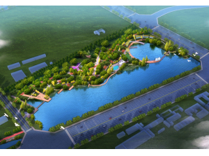 阳谷县黄河路水系生态河道提升概念设计