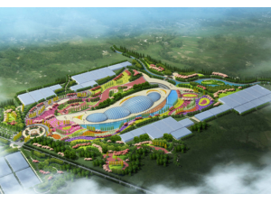 云南红河州中金博泰花卉国际产业园设计